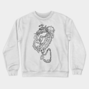 Smoking Dragon Crewneck Sweatshirt